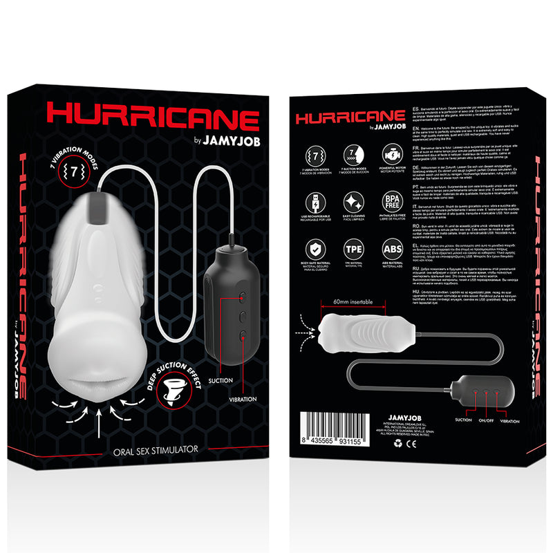Simulador de Sexo Oral Masculino — HURRICANE