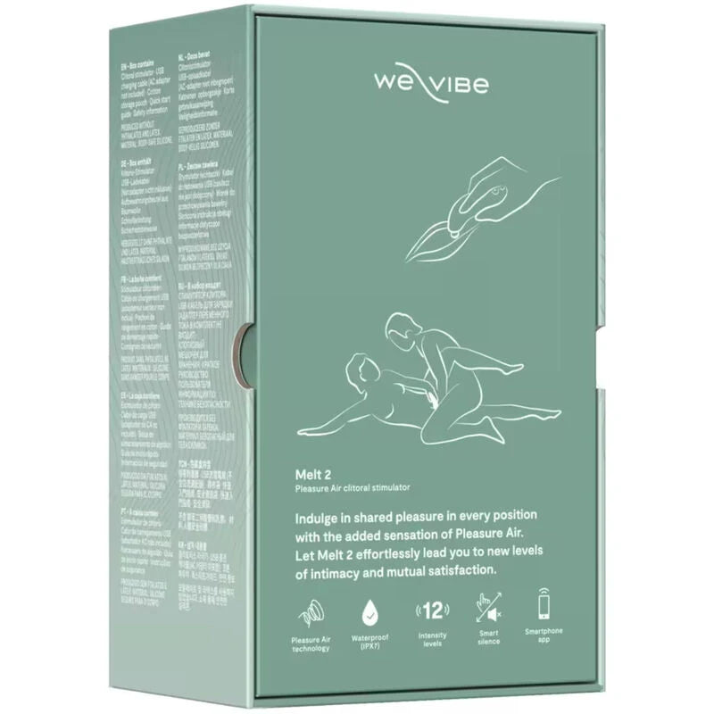 Ventosa clitoridea We-Vibe Melt 2 — Pleasure Air e controllo tramite app