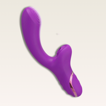Vibrador G-Spot com Sugador de Clitóris
