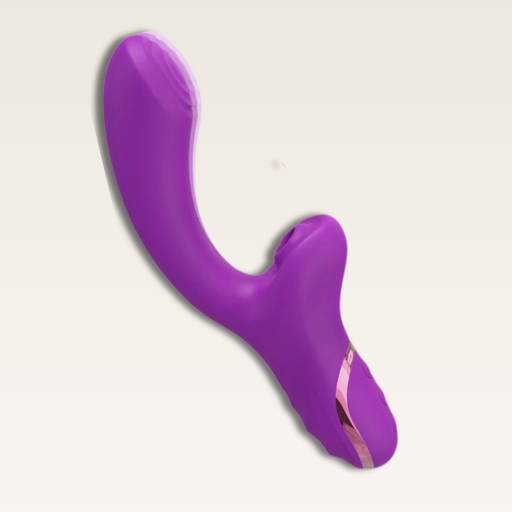 Vibrador G-Spot com Sugador de Clitóris