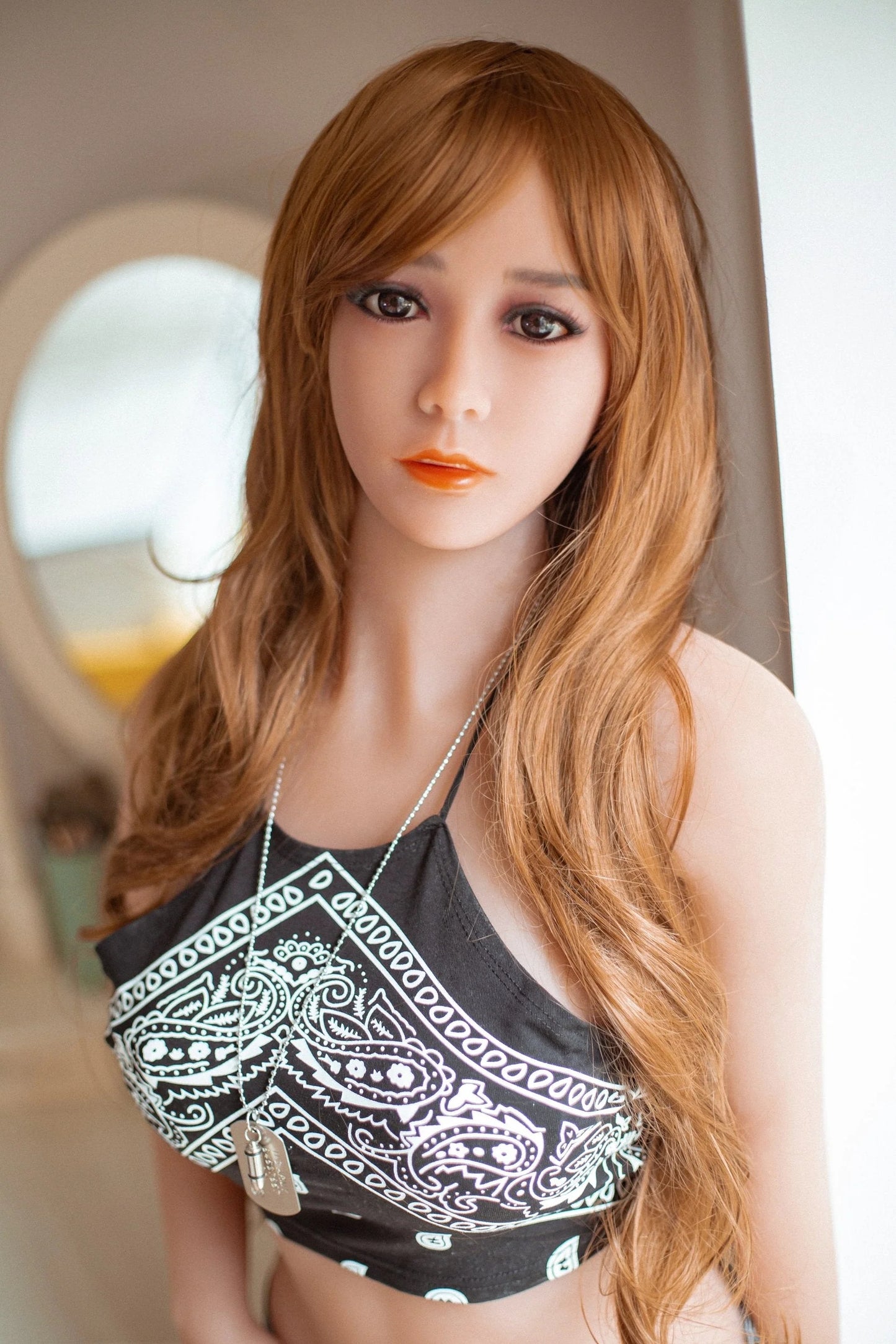 Realistische Mia Caramel Puppe – 158 cm