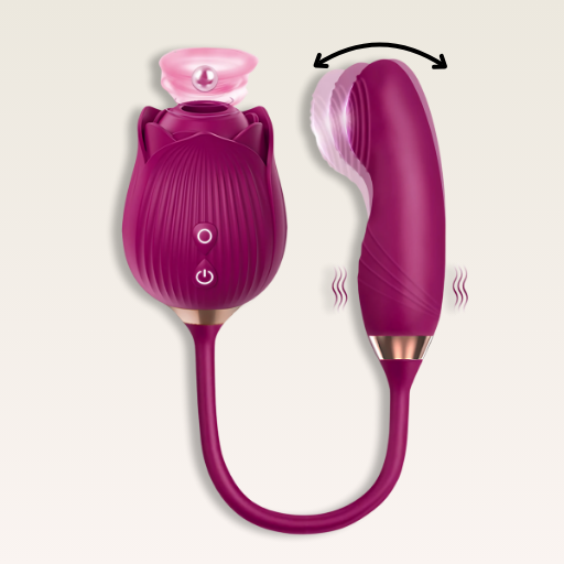 Sugador de Clitóris e Vibrador G-Spot