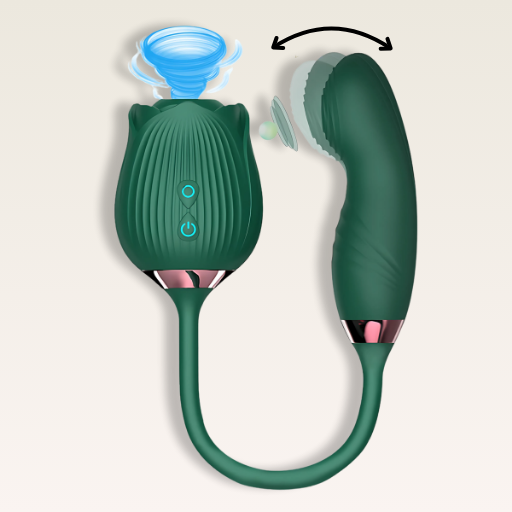 Sugador de Clitóris e Vibrador G-Spot