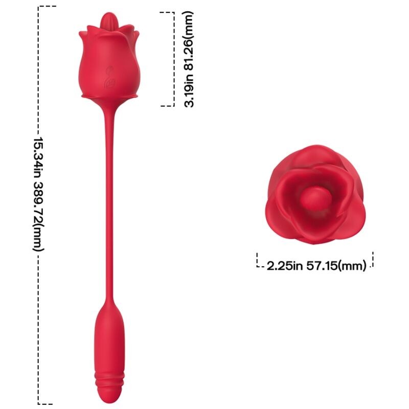 ARMONY - 3 EM 1 ROSA, ESTIMULADOR, SUCÇÃO E SUBIDA E DESCIDA COM CAUDA VERMELHA