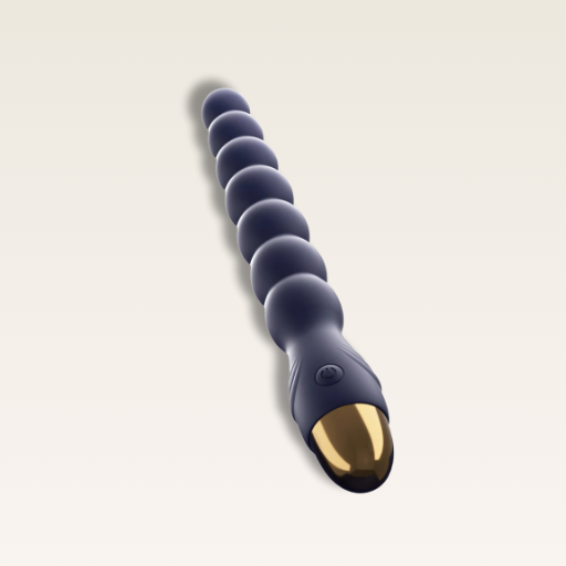 Plug Anal Vibrador 10 Velocidades com Esferas