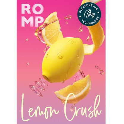 Lemon Crush — Pleasure Air Clitoral Stimulator Yellow — ROMP