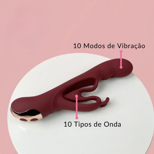 Vibrador em Coração- Premium