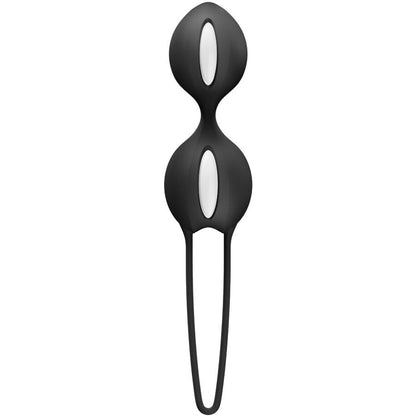 Smartballs Duo — Bolas de Kegel Pretas — Fun Factory