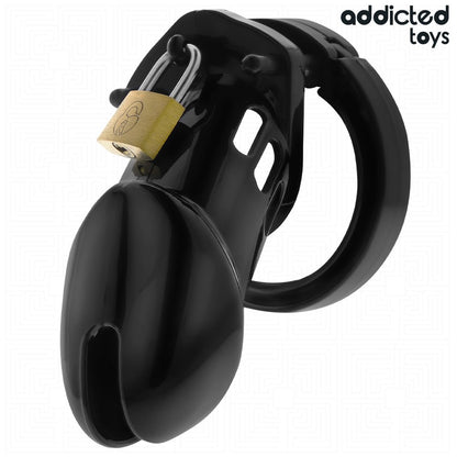 Locked Obsidian — Keuschheitskäfig Größe M — Addicted Toys