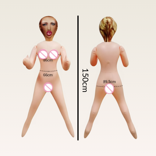 Boneca Inflável Realística 150cm