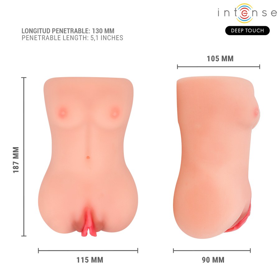Catherine — Masturbador com Vibração, Sucção e Voz — Intense