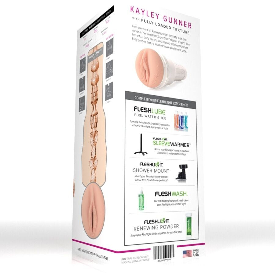 FLESHLIGHT - KAYLEY GUNNER MASTURBADOR DE VAGINA