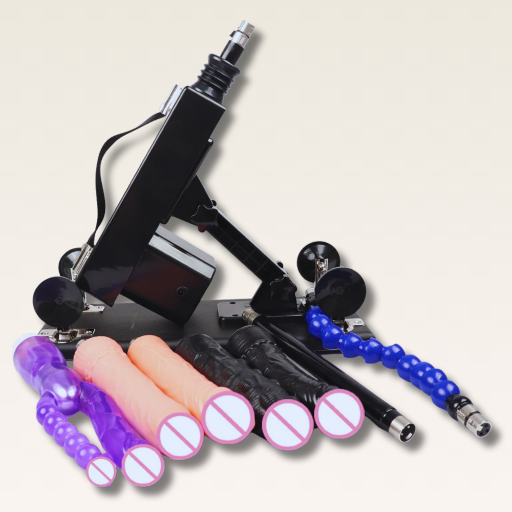 Maquina, Pistola de Masturbação feminina - Prazer em TI