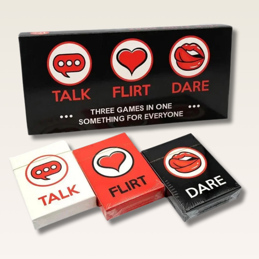 Cartas Conversar, Flertar ou Desafio - Prazer em TI