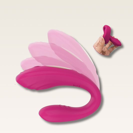 Vibrador clitoriano e de ponto G - Prazer em TI