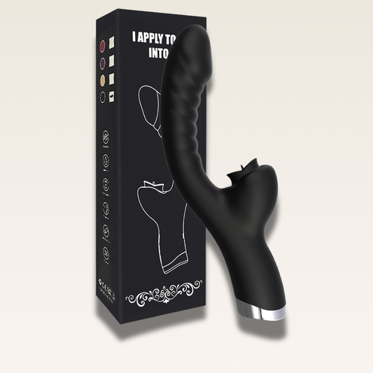 Vibrador Lambedor 2 em 1 - Prazer em TI