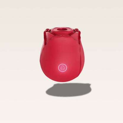 Vibrador Sugador em Formato de Rosa - Prazer em TI