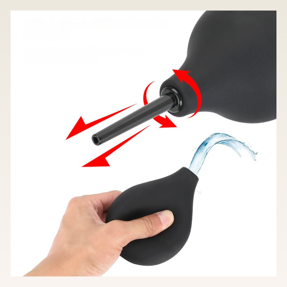 Limpador Anal com Design de Bulbo - Prazer em TI