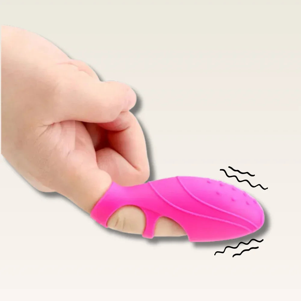 Mini Vibrador de Dedo, Estimulador de Clitóris e Ponto G - Prazer em TI