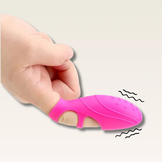 Mini Vibrador de Dedo, Estimulador de Clitóris e Ponto G - Prazer em TI