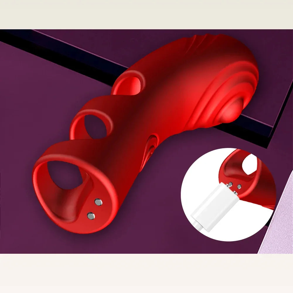 Vibrador de Dedo para Estimulação - Prazer em TI