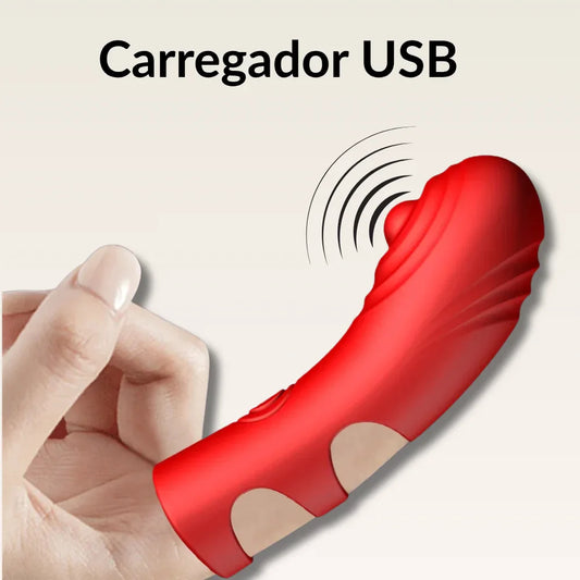 Vibrador de Dedo para Estimulação - Prazer em TI