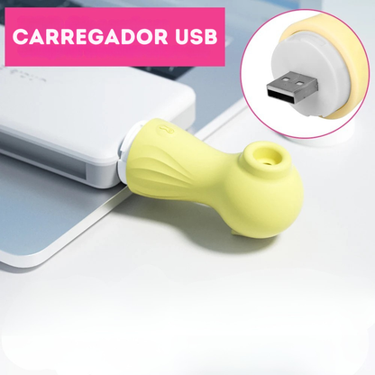 Sugador de Clitóris e Estimulador de Mamilos discreto - Prazer em TI