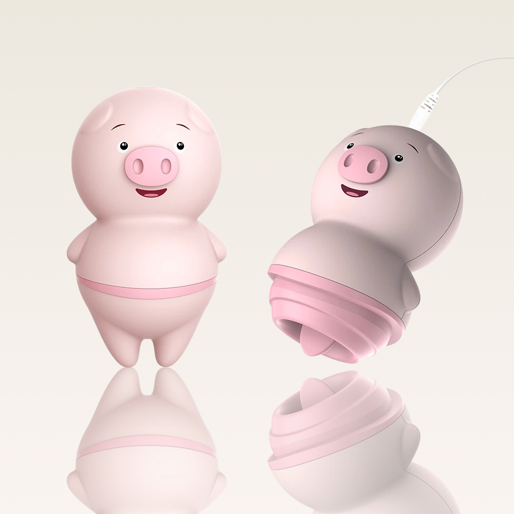 Sugador e Vibrador de Clitóris, Porquinho discreto - Prazer em TI
