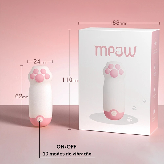 Vibrador com app Discreto, Pata de Gato, Discreto - Prazer em TI