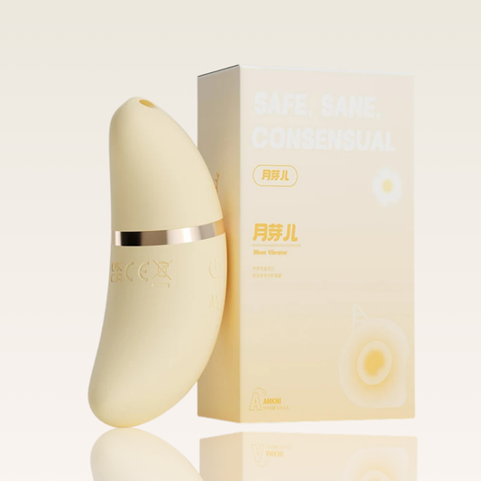 Sugador Banana com app em Silicone, Discreto - Prazer em TI