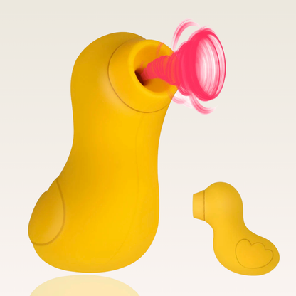 Sugador de Clitóris e Mamilos, forma de Pato, Discreto - Prazer em TI