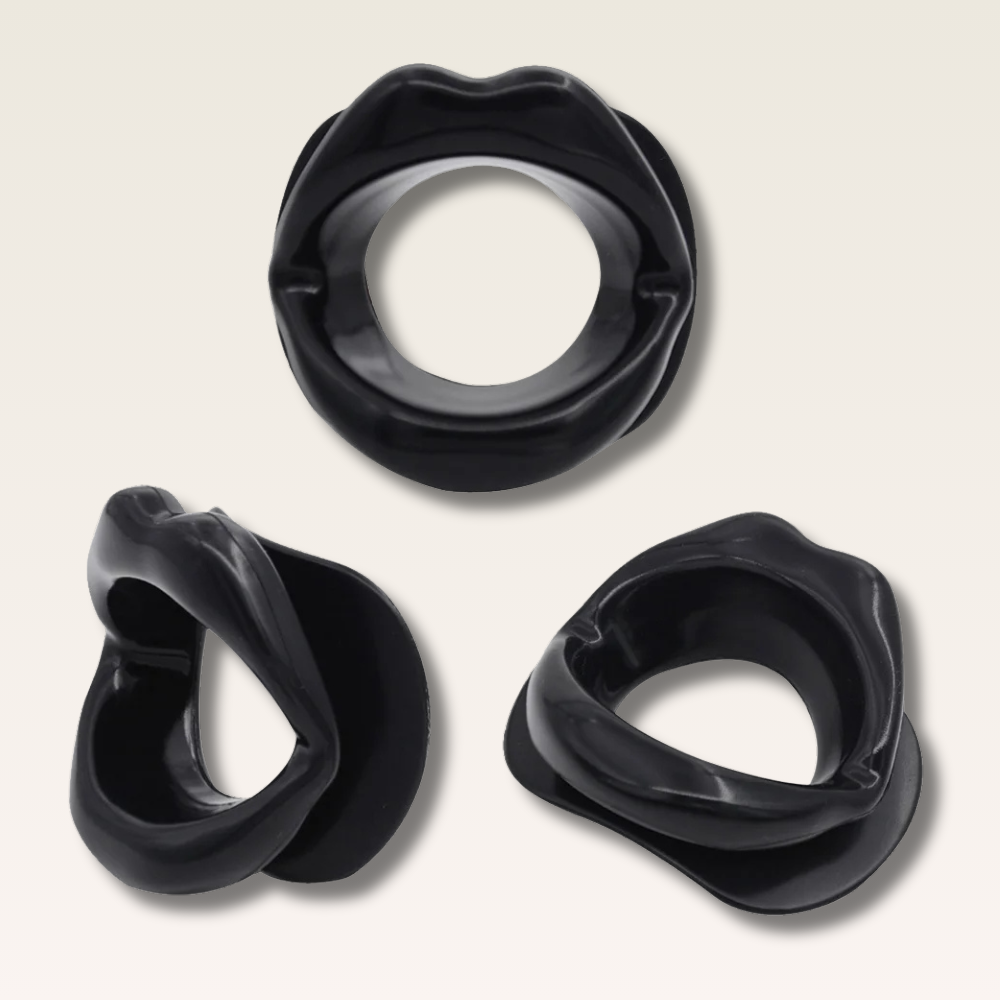 Mordaça de Boca com Lábios de Silicone - Prazer em TI