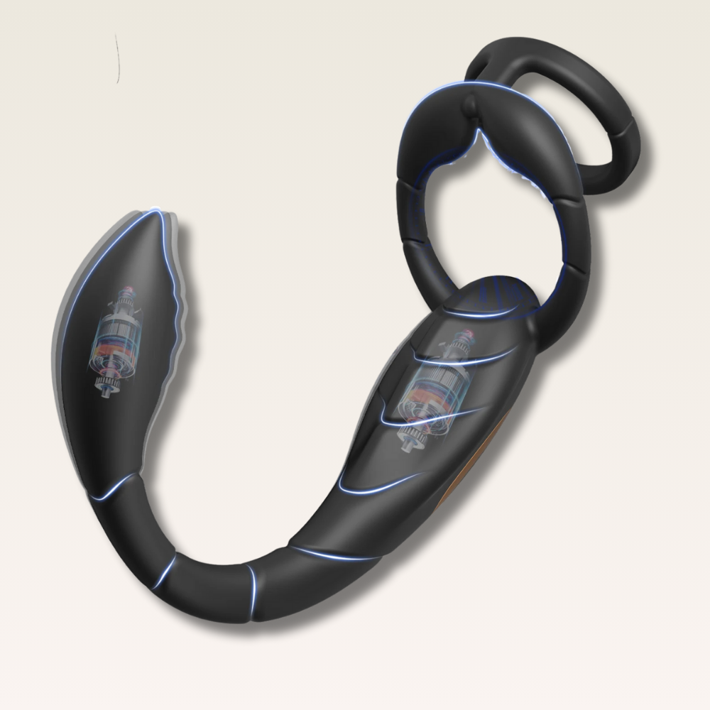 Vibrador Anal com Movimento de Vai e Vem Para Homens - Prazer em TI