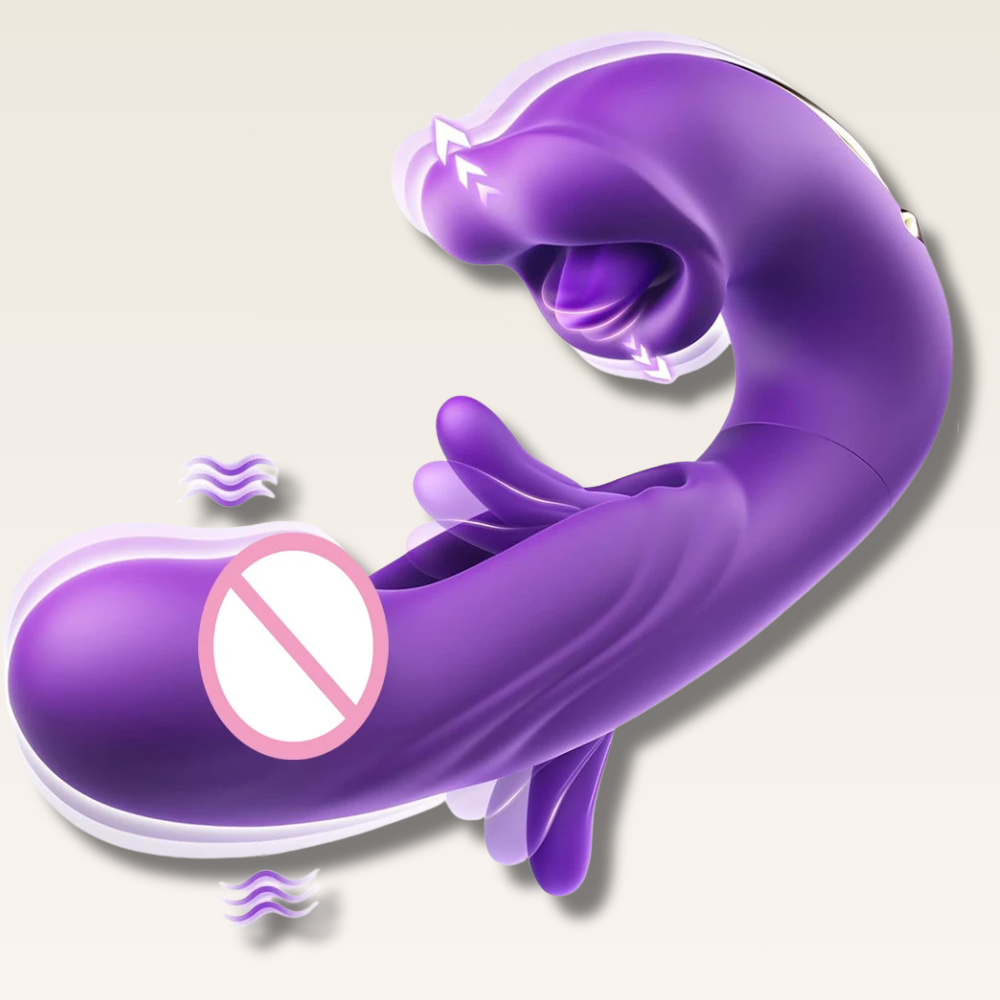 Vibrador 3 em 1 - Prazer em TI