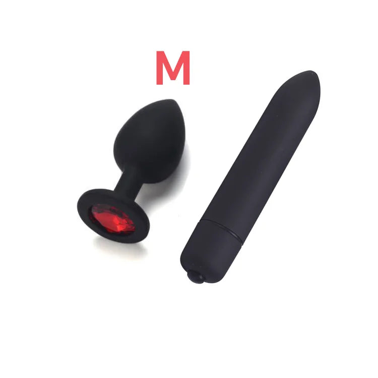 Plug Anal com Vibrador