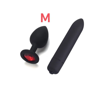 Plug Anal com Vibrador