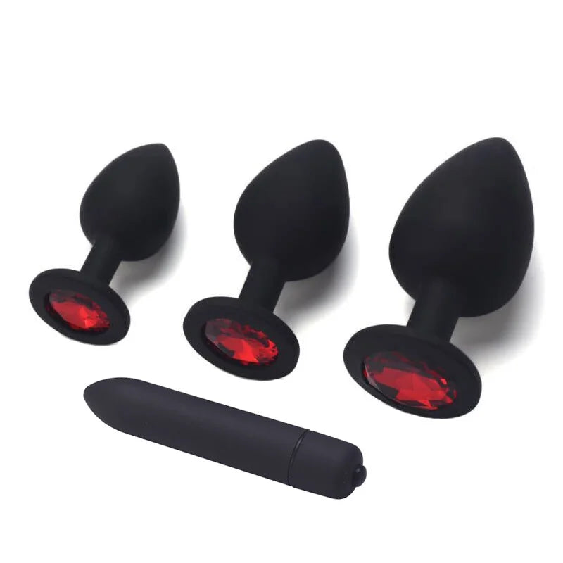 Plug Anal com Vibrador