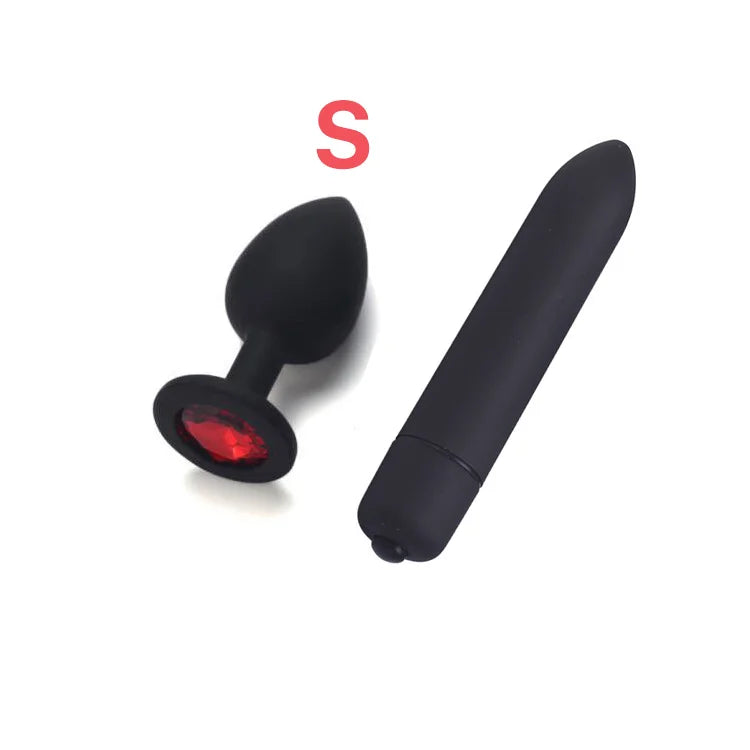 Plug Anal com Vibrador