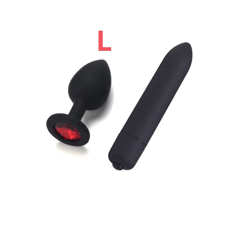 Plug Anal com Vibrador