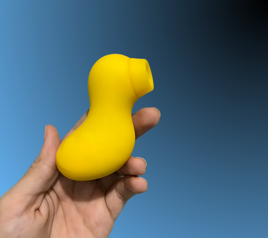 Sugador de Clitóris e Mamilos, forma de Pato, Discreto - Prazer em TI