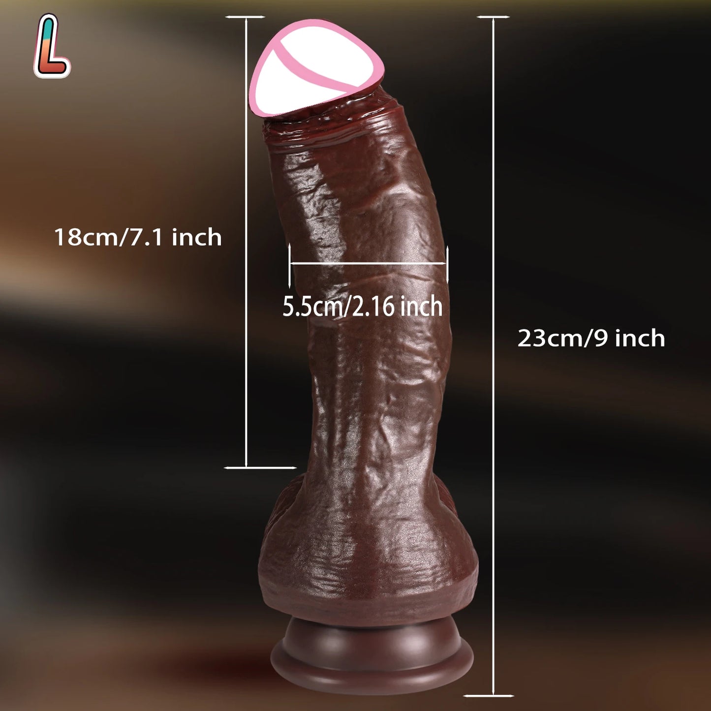 Dildo Realista Grosso e Grande - Prazer em TI