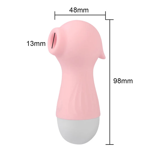 Sugador de Clitóris e Estimulador de Mamilos discreto - Prazer em TI