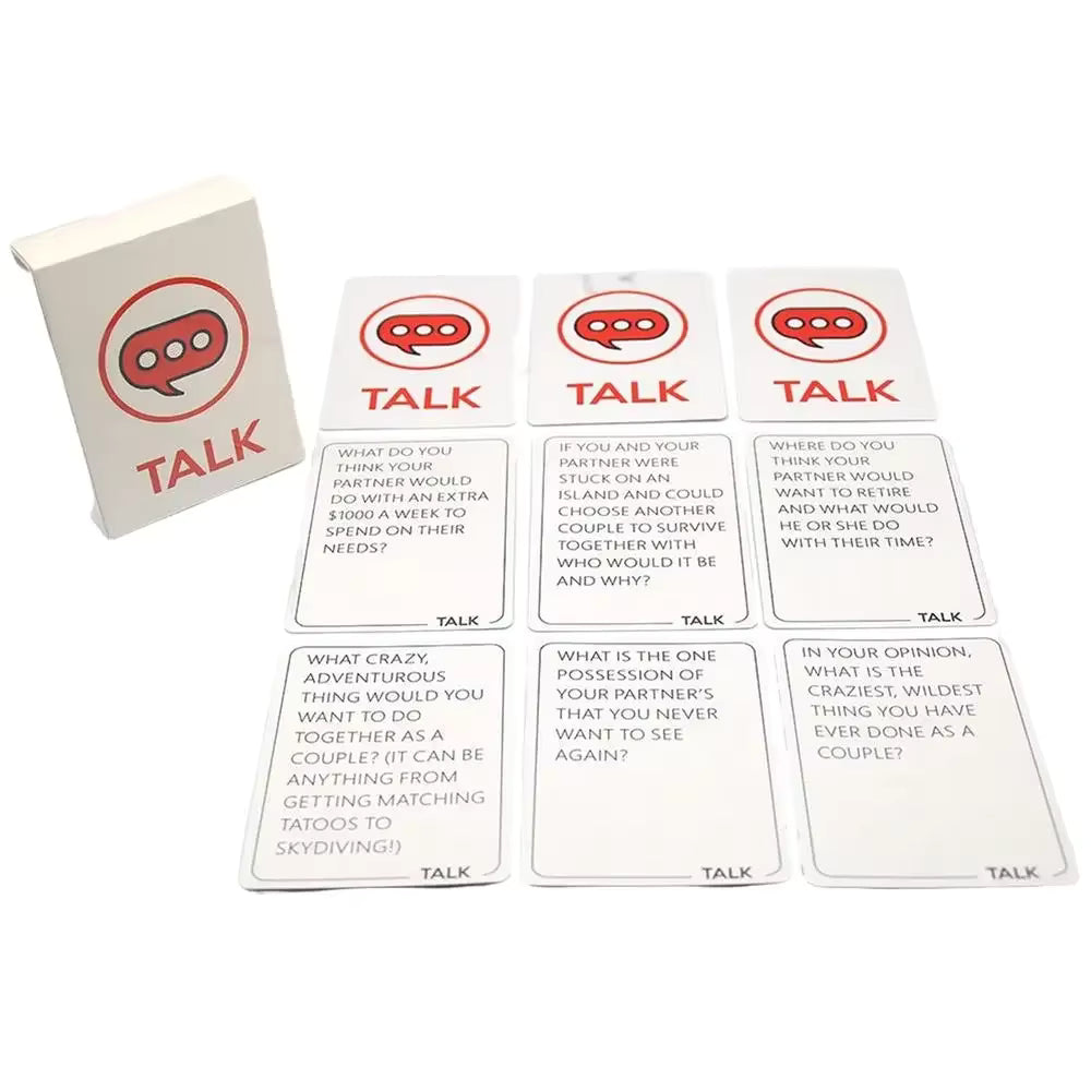 Cartas Conversar, Flertar ou Desafio - Prazer em TI