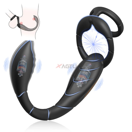 Vibrador Anal com Movimento de Vai e Vem Para Homens - Prazer em TI