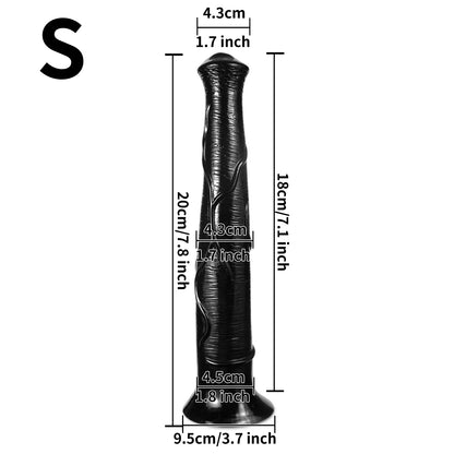 Dildo Gigante Estilo Cavalo - Prazer em TI