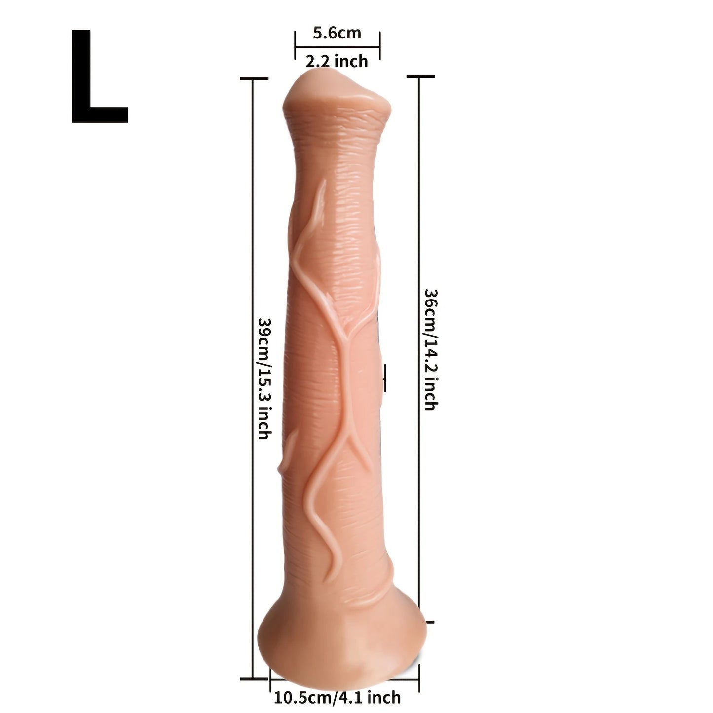 Dildo Gigante Estilo Cavalo - Prazer em TI