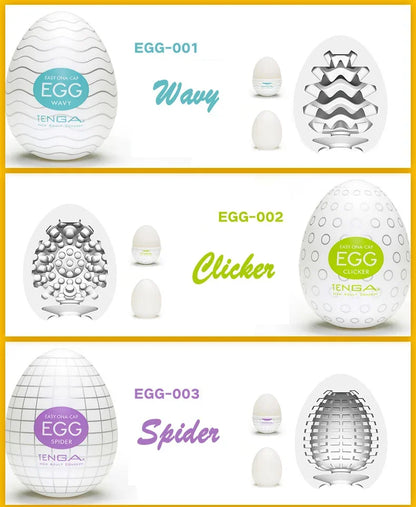 Egg masturbador masculino portátil - Prazer em TI