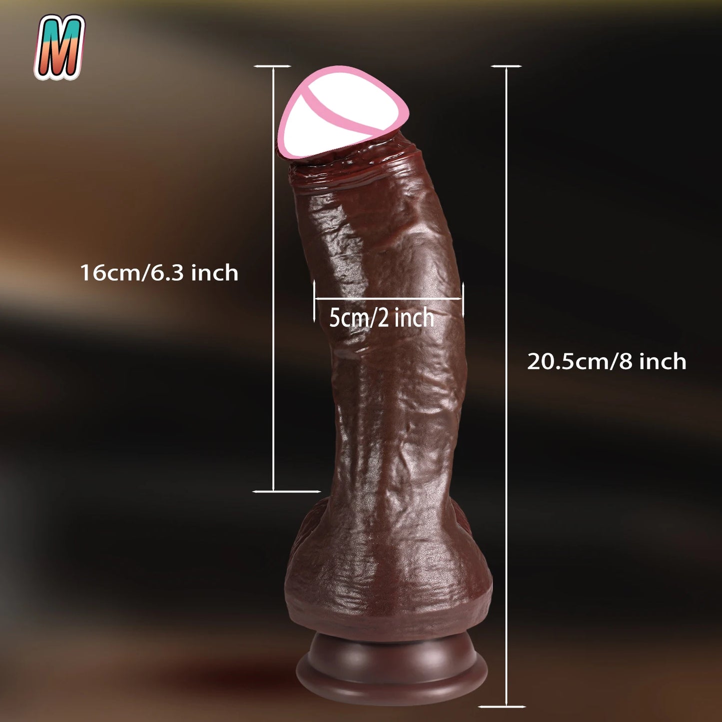 Dildo Realista Grosso e Grande - Prazer em TI