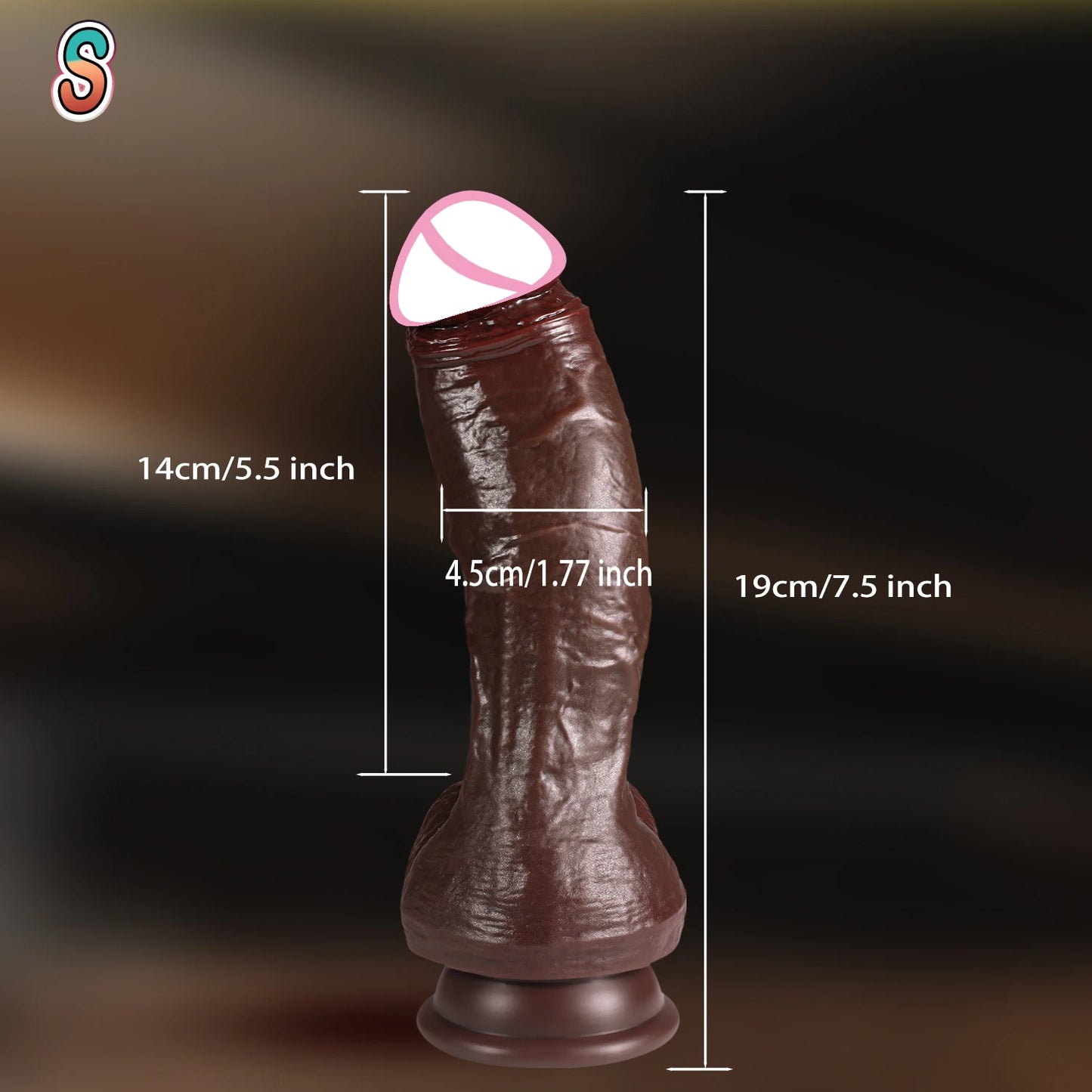 Dildo Realista Grosso e Grande - Prazer em TI