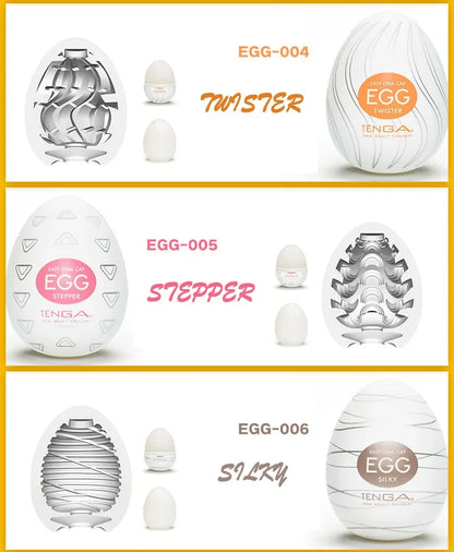 Egg masturbador masculino portátil - Prazer em TI